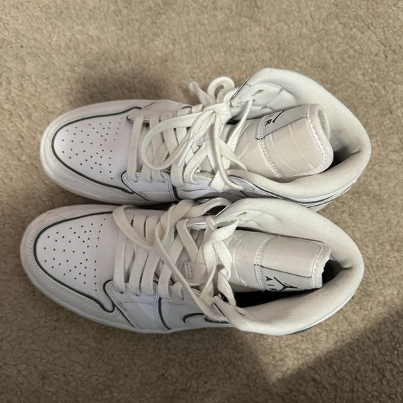 Jordan 1 Mid Iridescent Reflective Shoes - Picture 5 of 8